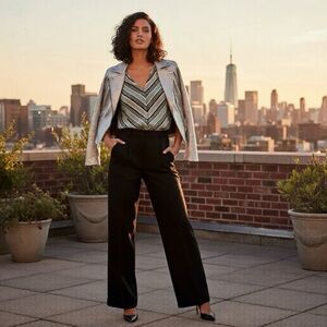 NWOT. EM sheer blouse. Size Small. 